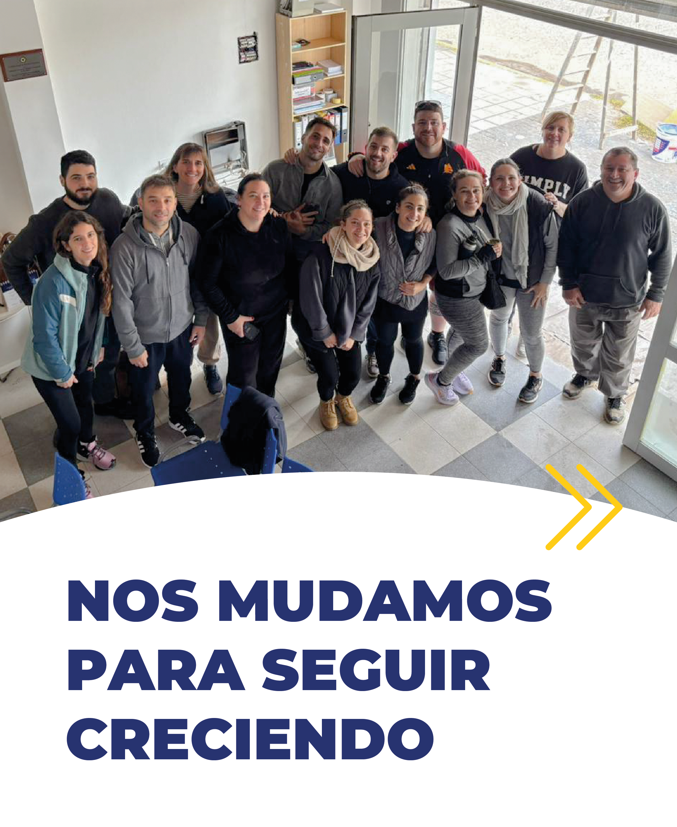 Nos mudamos para seguir creciendo